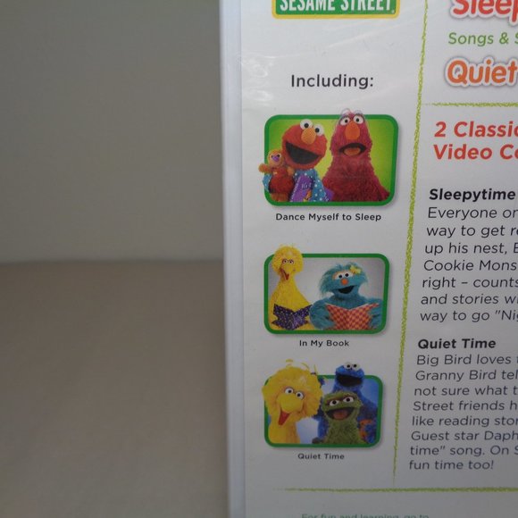 Sesame Street: SLEEPYTIME SONGS & STORIES / QUIET TIME New DVD Double Feature - Picture 5 of 7